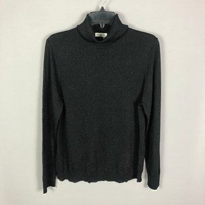 COURT & ROWE Black Cowl Neck Sweater Size Large